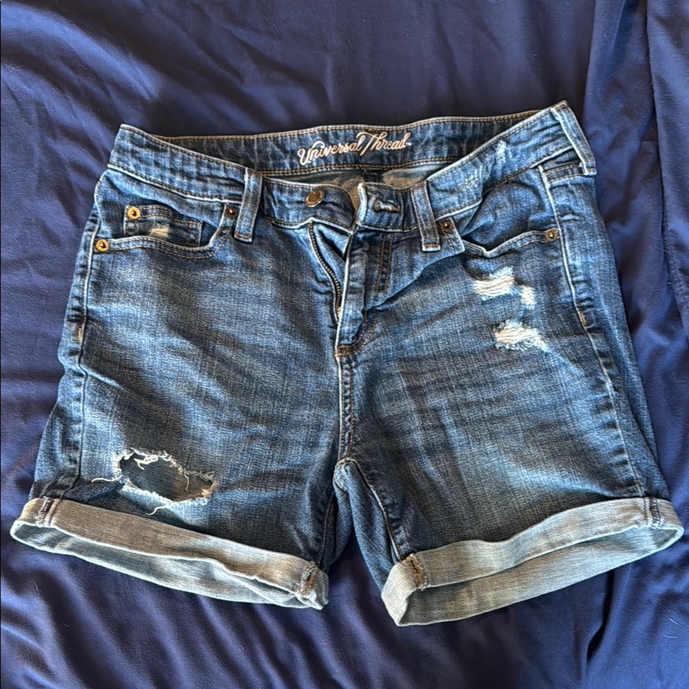 Universal Thread Women's Blue Denim Shorts